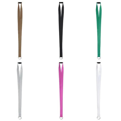 3/4" Metal Oval Hook Full Sublimated Polyester Lanyard