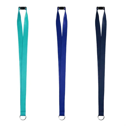 3/4" Metal Oval Hook Full Sublimated Polyester Lanyard