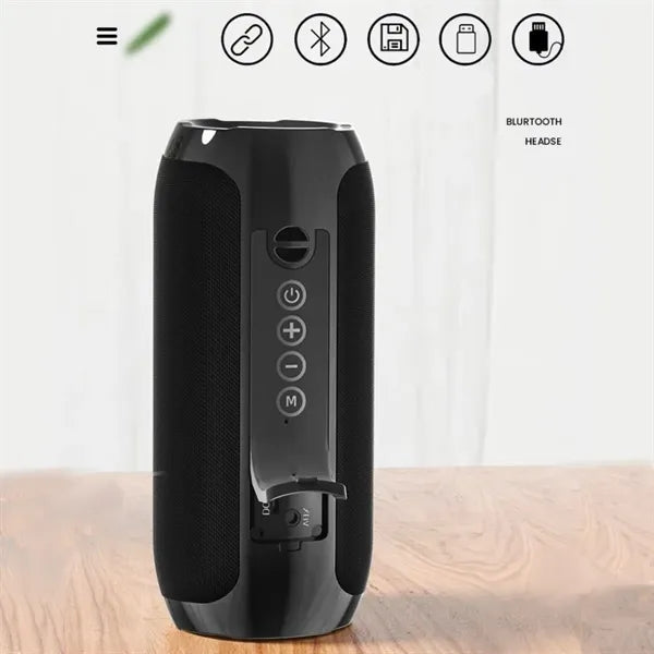 Rugged Fabric Outdoor Waterproof Bluetooth Speaker