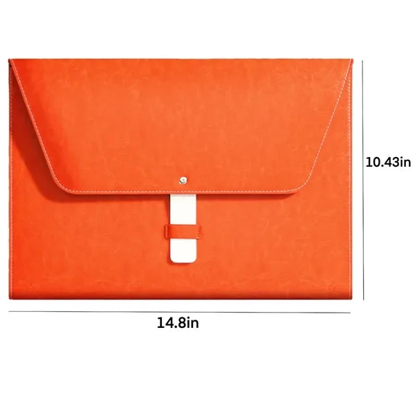 Business Leather Office Storage Briefcase