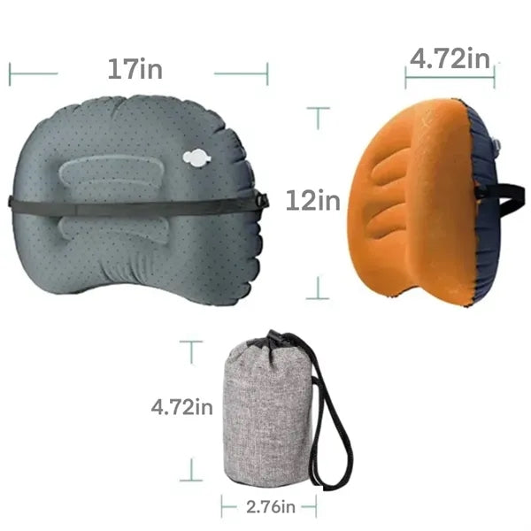 Customized Outdoor Convenient Storage Inflatable Pillow