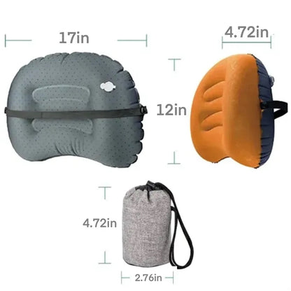 Customized Outdoor Convenient Storage Inflatable Pillow