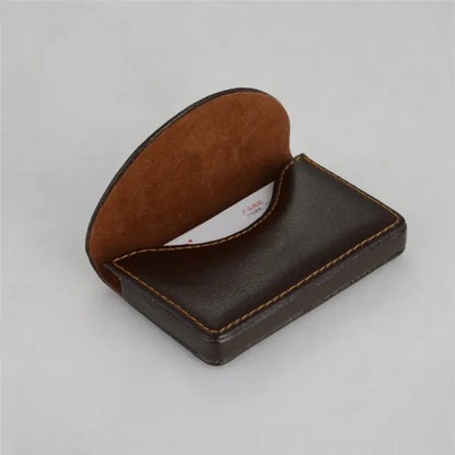 Customized  Leather Business Card Box