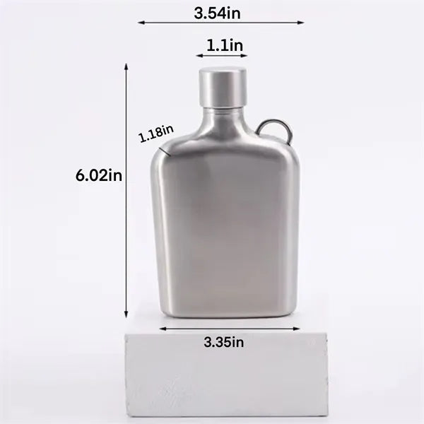 8Oz Outdoor Convenient Stainless Steel Hip Flask