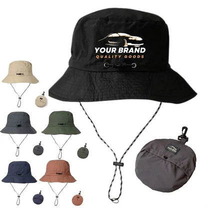 Outdoor Storable Waterproof Sunshade Bucket Hat