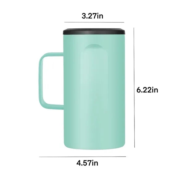 15.22Oz Stainless Steel Beer Mug with Handle