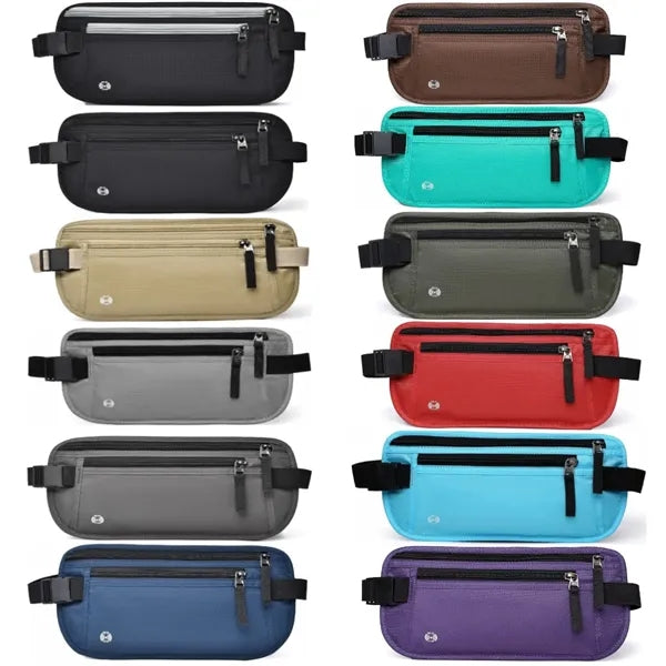 Travel Wallet With Rfid Blocking ID Storage Waist Bag