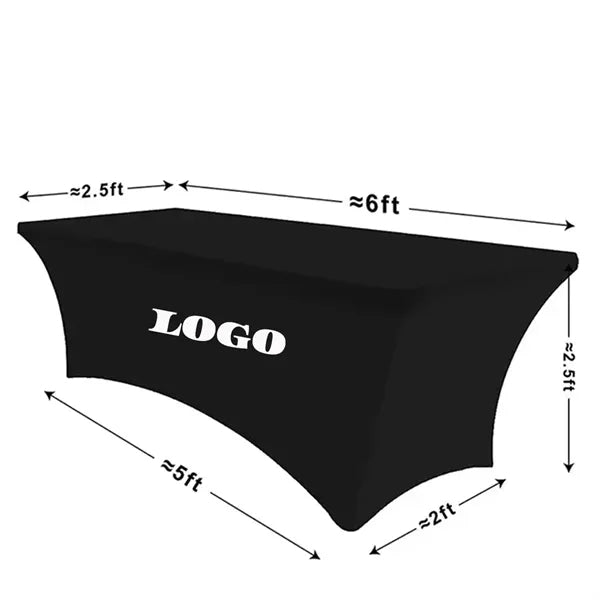 Custom 6FT Fitted Stretch Table Cover
