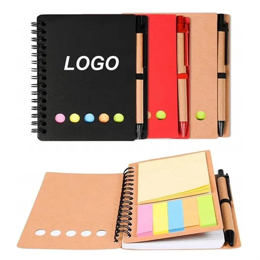 Kraft Notebook with Pen