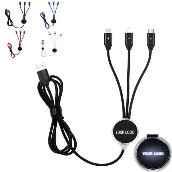 3 in 1 Light Up Charging Cable