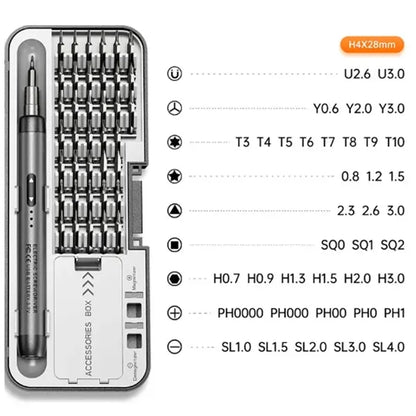 Precision Electric Screwdriver Set