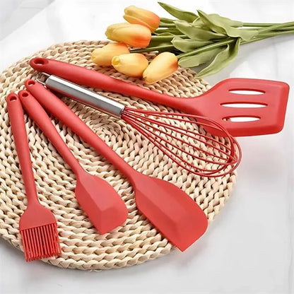 5 Piece Silicone Cooking Set