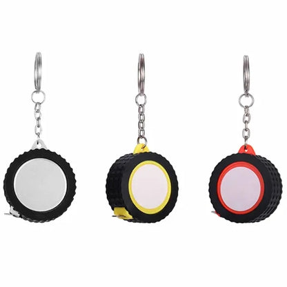 Mini Steel Tape Measure Keychain