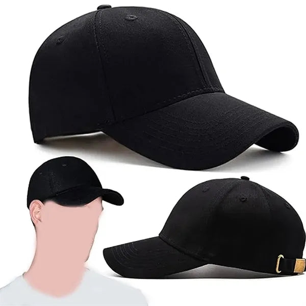 Embroidered 6 Panel Baseball Cap Customizable
