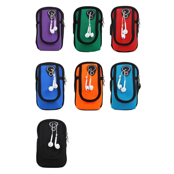 Waterproof Running Arm Bag W/ Headphone Jack for Sports Gym