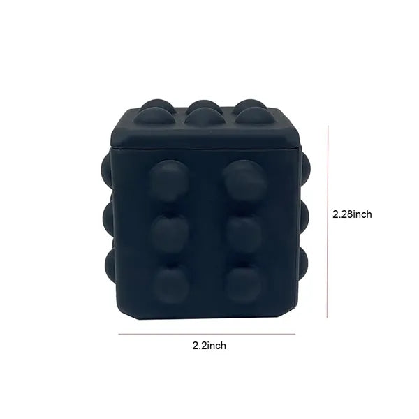 Square Silicone Pop Bubble Stress Ball