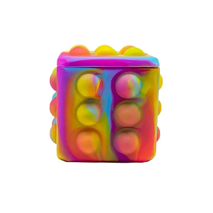 Square Silicone Pop Bubble Stress Ball
