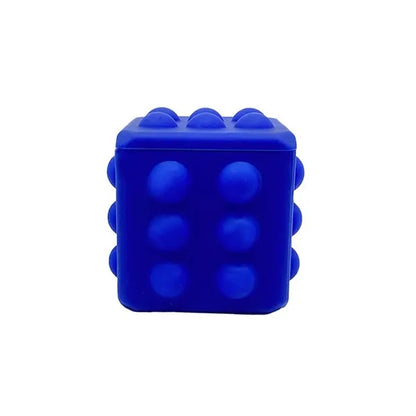 Square Silicone Pop Bubble Stress Ball
