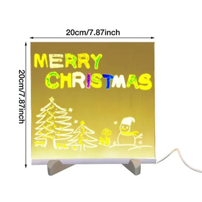 LED Message Drawing Board with Stand