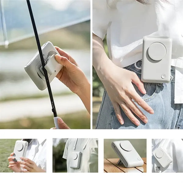 USB Rechargeable Clip On Waist Fan