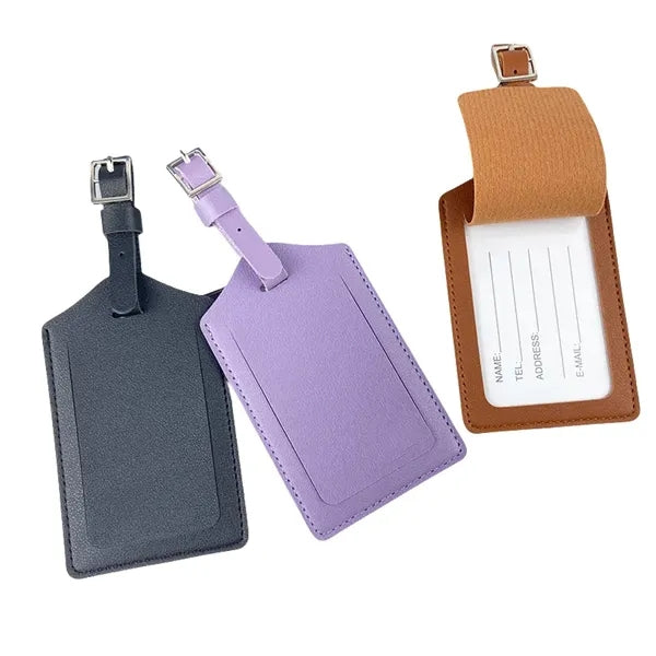 Leather Luggage Tag