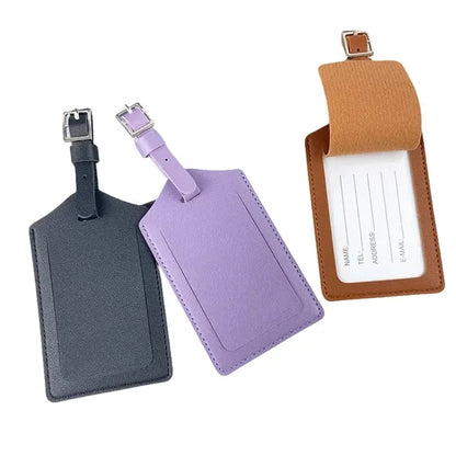 Leather Luggage Tag