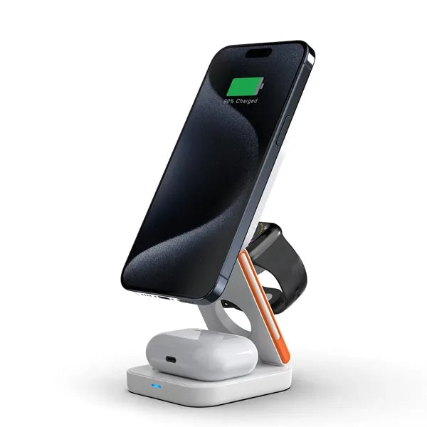 3-in-1 Foldable Wireless Charging Station