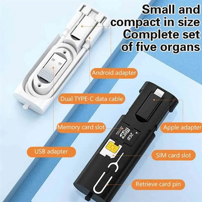 Multifunctional Data Cable Storage Box
