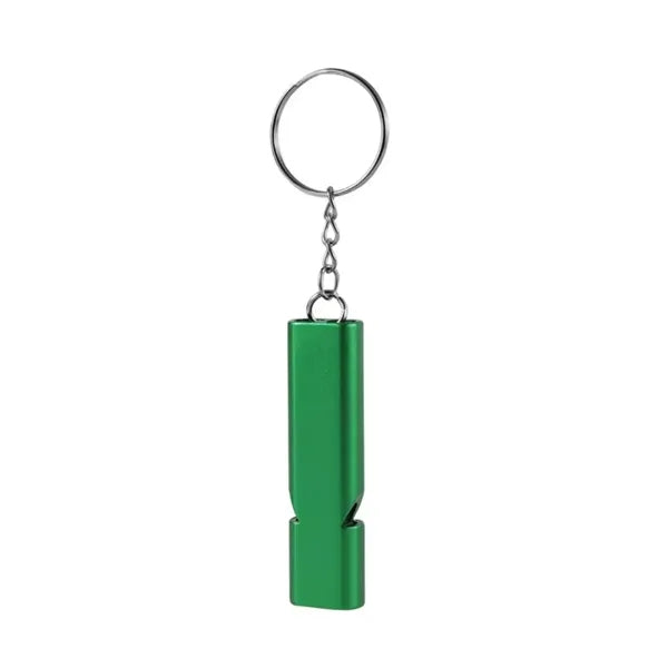Emergency Survival Double Tube Whistle Keychain