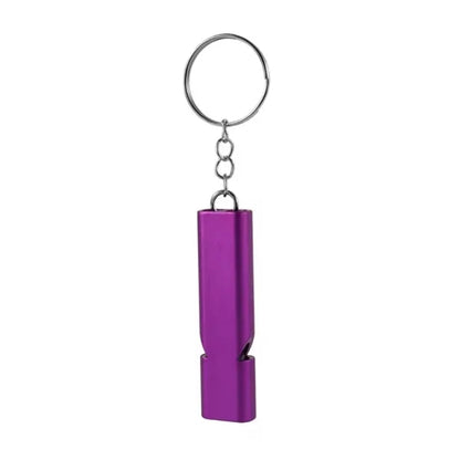 Emergency Survival Double Tube Whistle Keychain