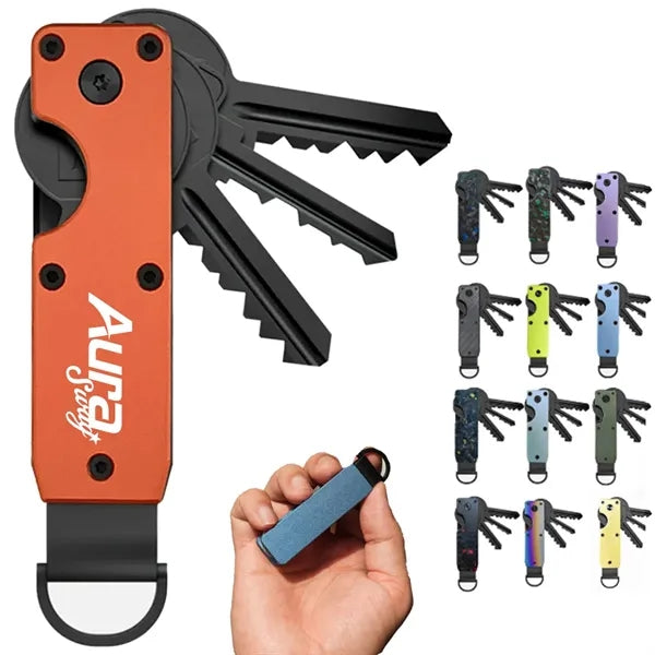 Portable Folding Key Chains Holder Organizer