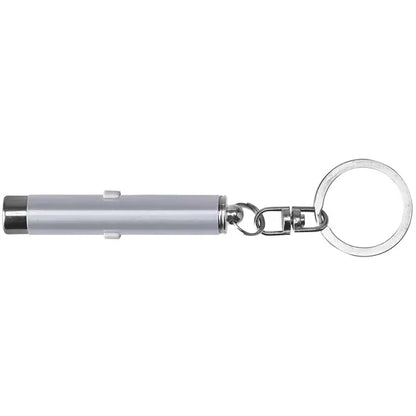 2-In-1 Laser Pointer LED Flashlight Key Chain