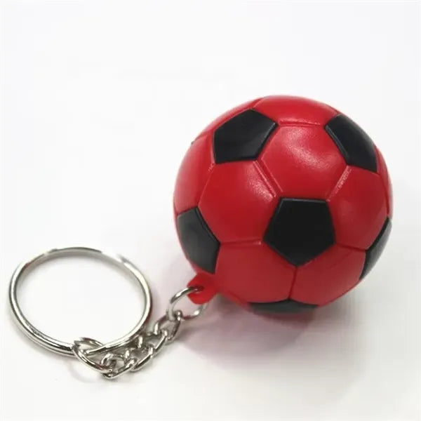 Soccer Ball Stress Reliever Key Chain