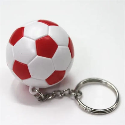 Soccer Ball Stress Reliever Key Chain