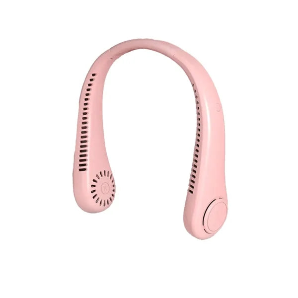 Bladeless Neck Fan USB Rechargeable Quiet Portable Cooling
