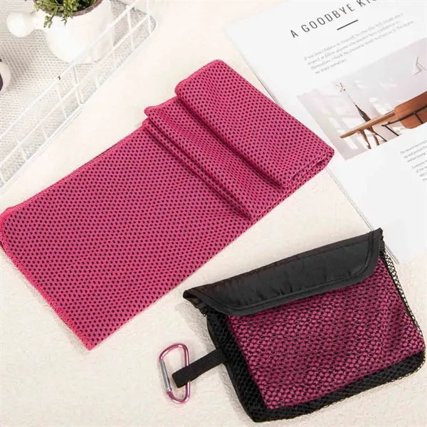 Quick Dry Cooling Towel With Storage Bag