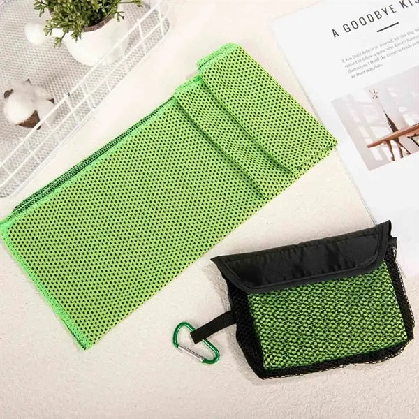 Quick Dry Cooling Towel With Storage Bag