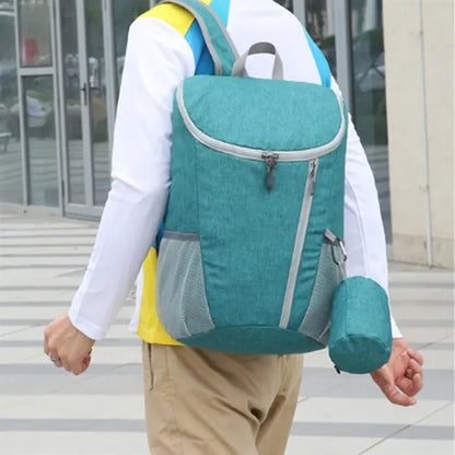 Travel Foldable Backpack W/ Storage Pouch