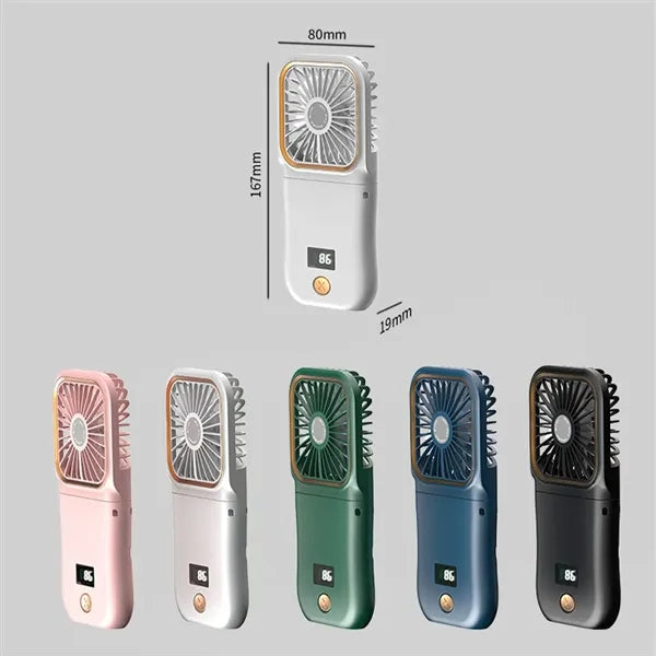Portable Handheld Foldable USB Fan Mini Rechargeable Desk