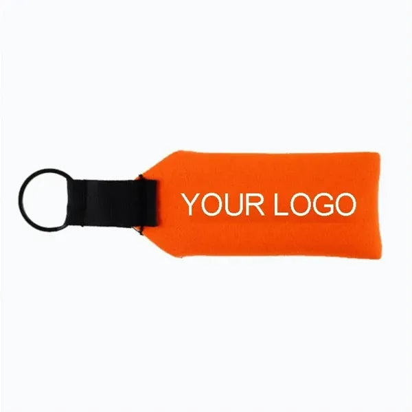 Buoyant Neoprene Boat Keychain