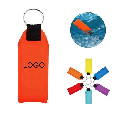 Buoyant Neoprene Boat Keychain