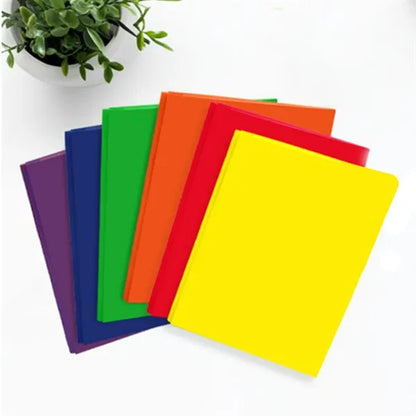 Custom Folder with Business Card Slot Office School Use