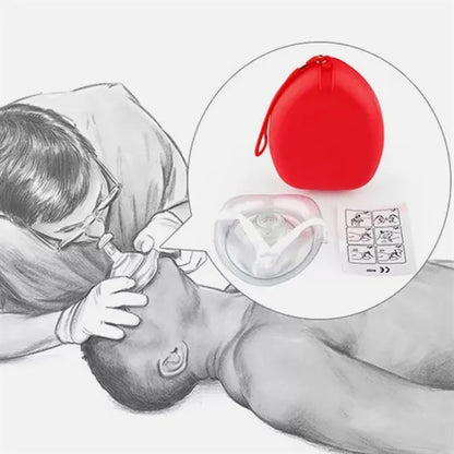 CPR Face Shield Mask Emergency First Aid Kit