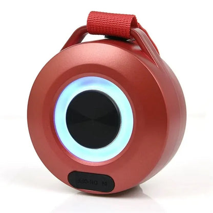Portable Bluetooth S Wireless Bass Speaker with LED