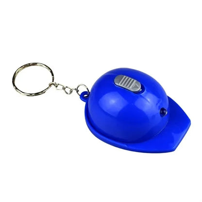 Mini LED Helmet Keychain w/Bottle Opener