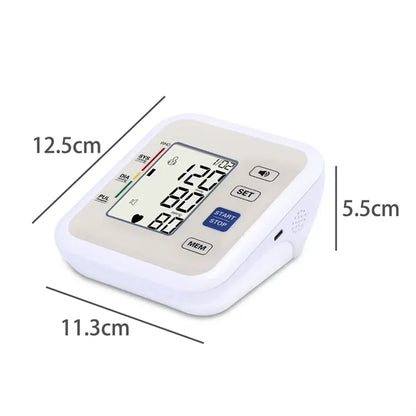 Digital Blood Pressure Monitor with Large Display