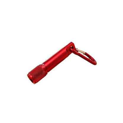 Mini Flashlight with Carabiner Portable Aluminum Torch