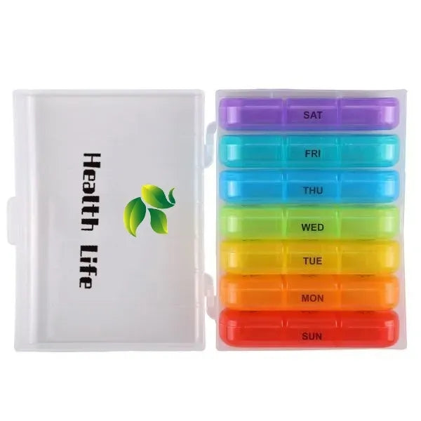 21 Compartment Pill Box
