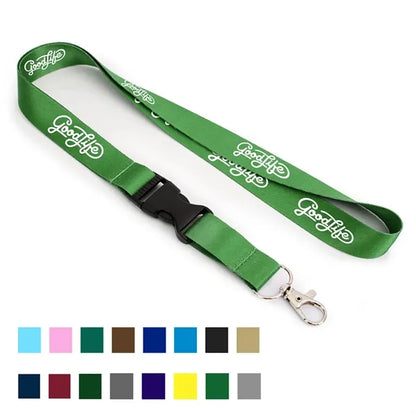 Full-Color Dye Sublimated Lanyard with Lobster Hook & Buckle