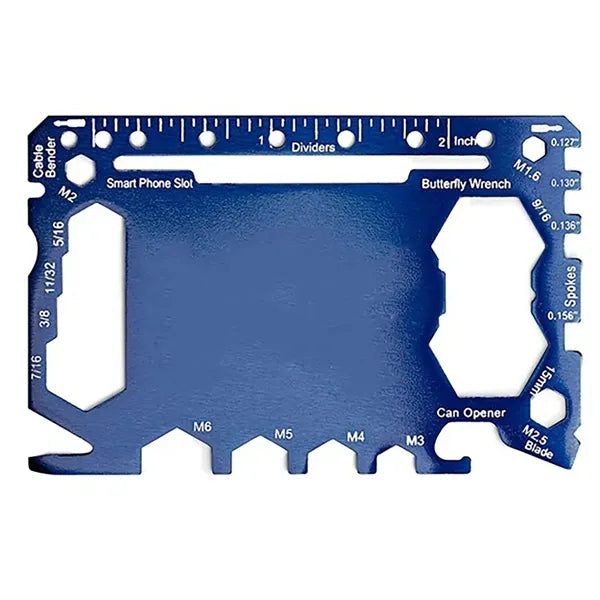 Ultimate Multi-Function Survival Card Tool